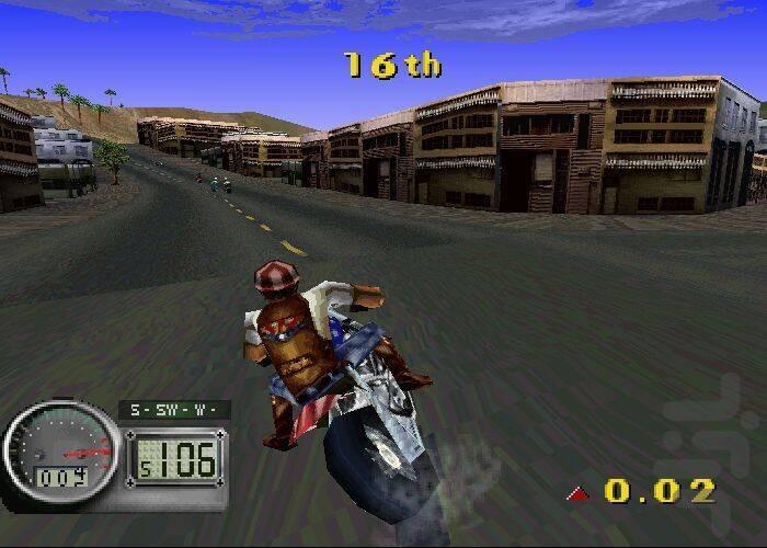 رود راش موتوری پلی ۱ - عکس بازی موبایلی اندروید