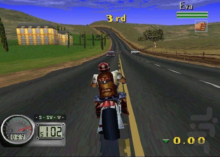 رود راش موتوری پلی ۱ - عکس بازی موبایلی اندروید