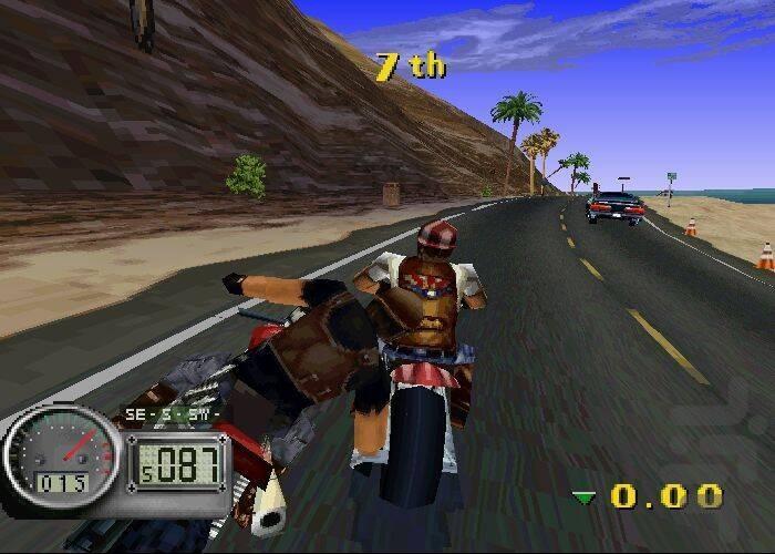 رود راش موتوری پلی ۱ - عکس بازی موبایلی اندروید