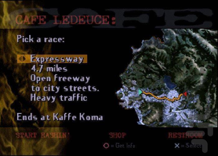 رود راش موتوری پلی ۱ - عکس بازی موبایلی اندروید