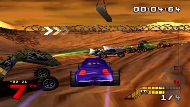 ماشین جنگی مسابقه - عکس بازی موبایلی اندروید