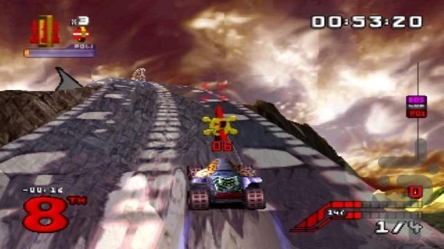 ماشین جنگی مسابقه - عکس بازی موبایلی اندروید