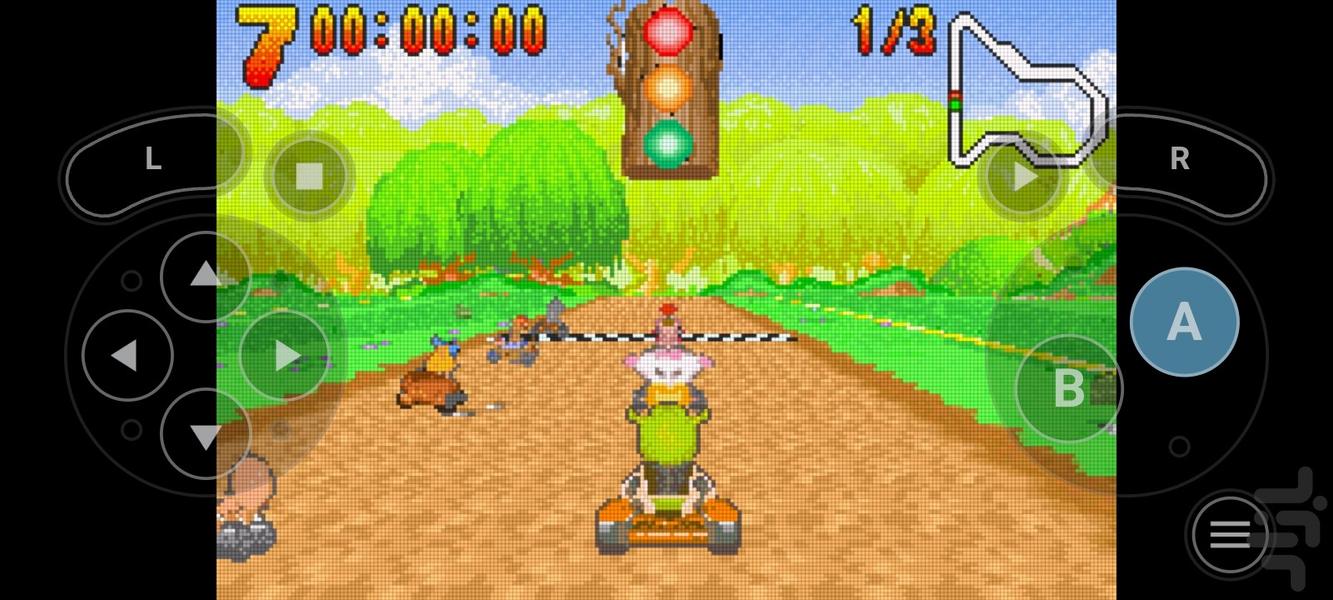 شرک مسابقه در باتلاق - عکس بازی موبایلی اندروید