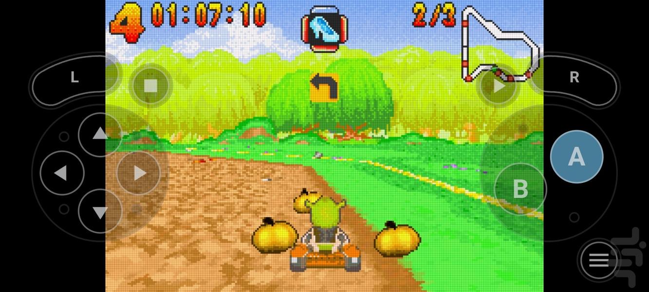 شرک مسابقه در باتلاق - عکس بازی موبایلی اندروید