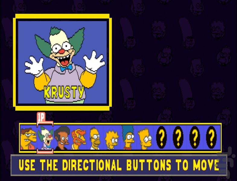 کشتی کج سیمپسون ها - عکس بازی موبایلی اندروید