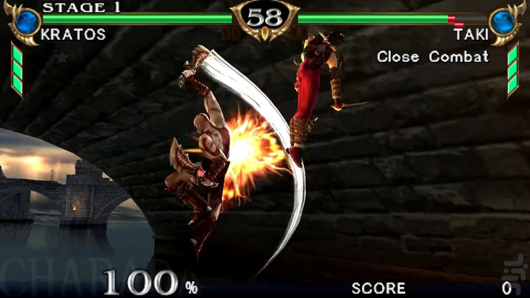 سول کالیبر تیکن خدای جنگ - عکس بازی موبایلی اندروید