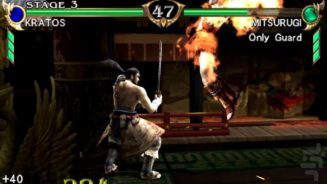 سول کالیبر تیکن خدای جنگ - عکس بازی موبایلی اندروید