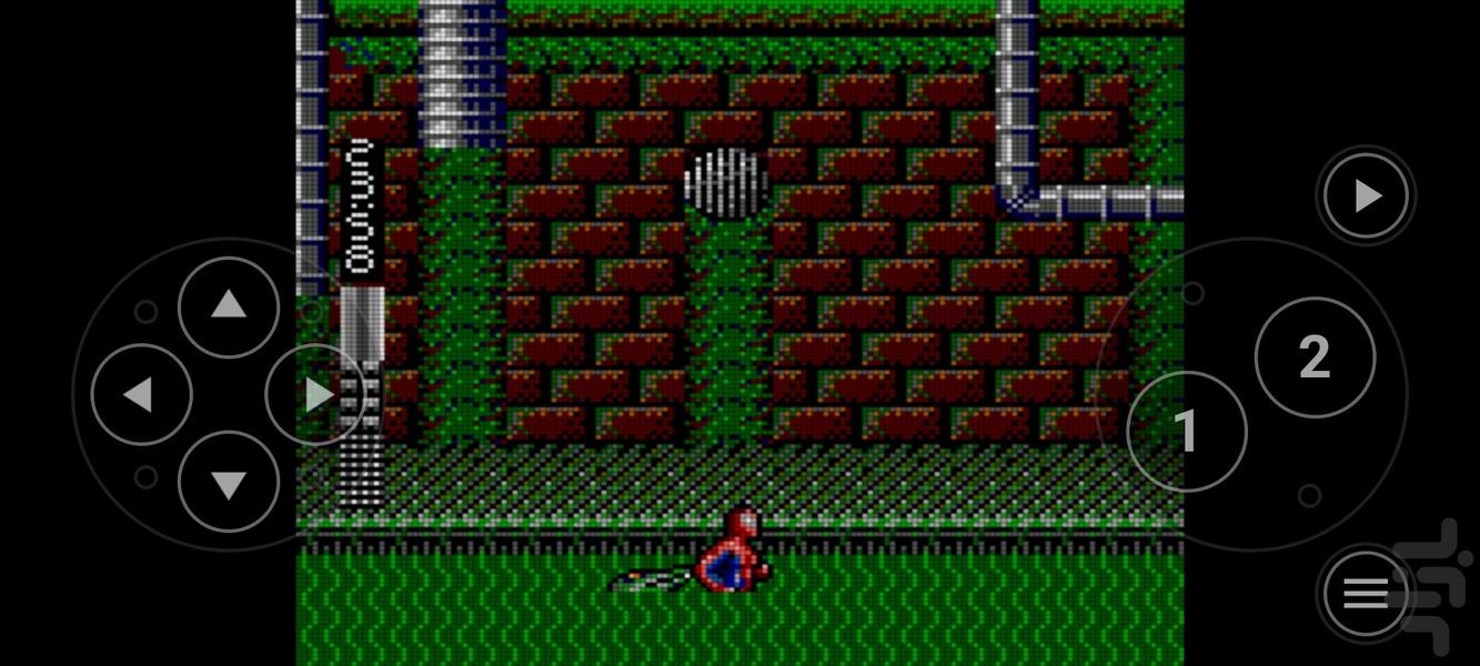 مرد عنکبوتی و شاه سنجاق - Gameplay image of android game