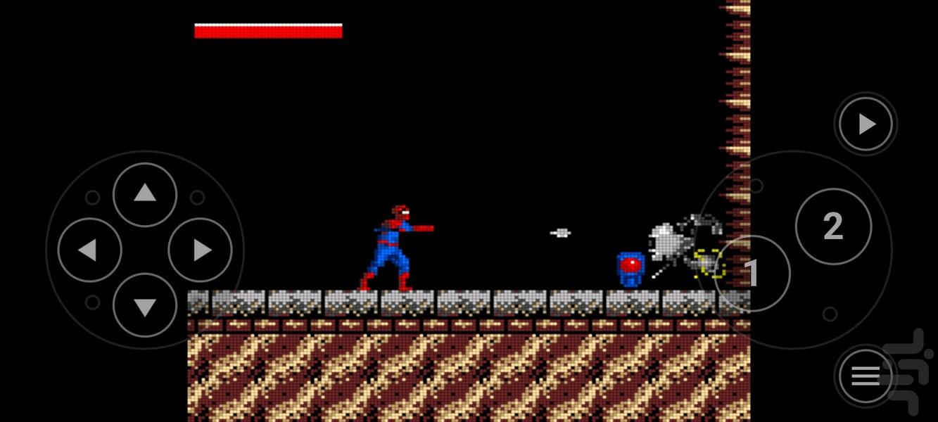 مرد عنکبوتی و مردان ایکس سگا - Gameplay image of android game