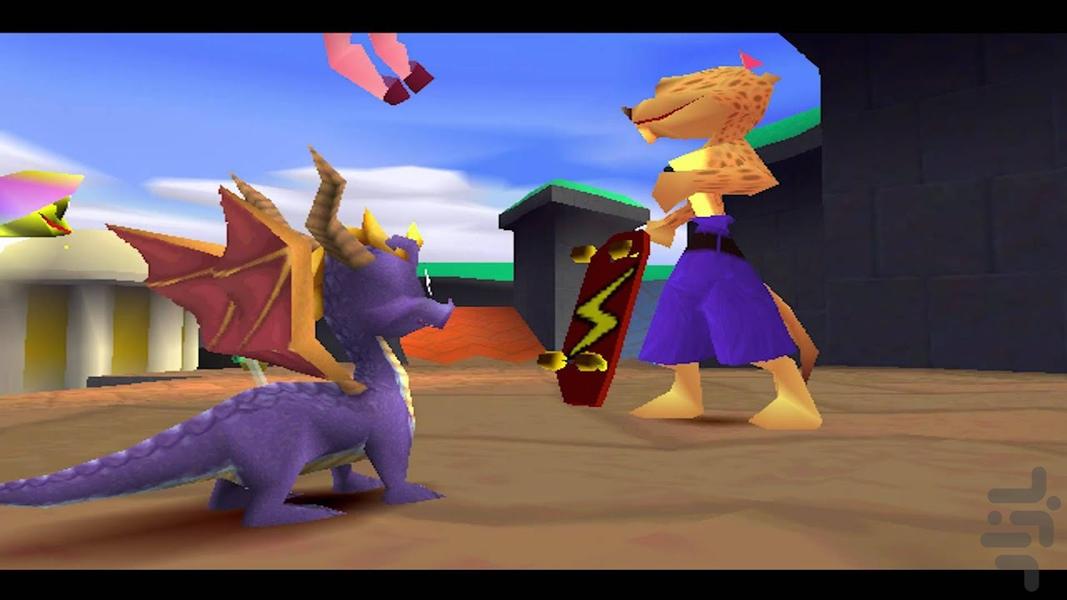 اسپایرو 3 سال اژدها - Gameplay image of android game