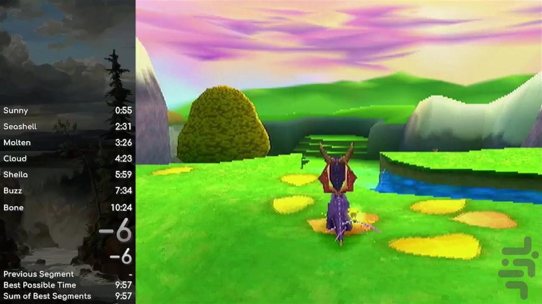 اسپایرو 3 سال اژدها - Gameplay image of android game