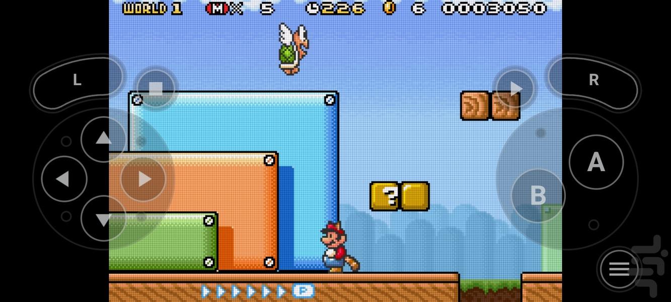 سوپر ماریو ۴ پیشرفته - عکس بازی موبایلی اندروید