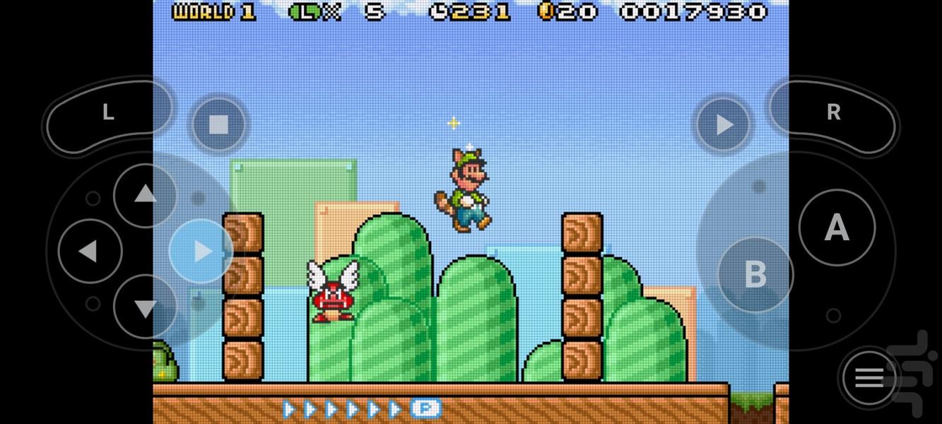 سوپر ماریو ۴ پیشرفته - عکس بازی موبایلی اندروید