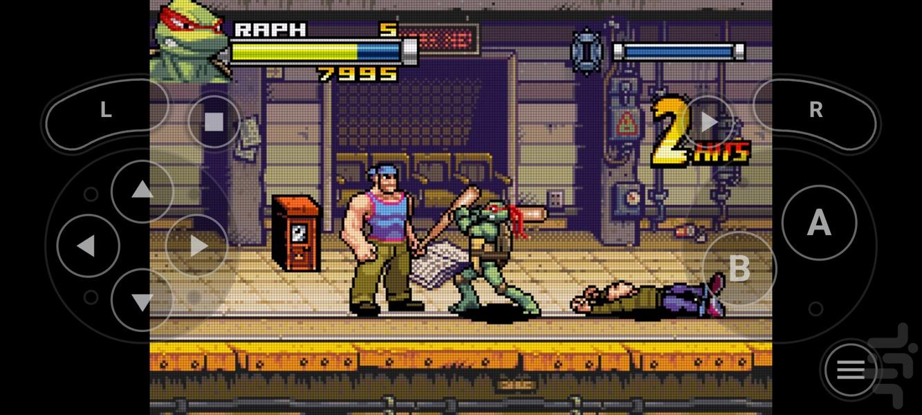 لاکپشت های نینجا ۲۰۰۷ فشرده - عکس بازی موبایلی اندروید