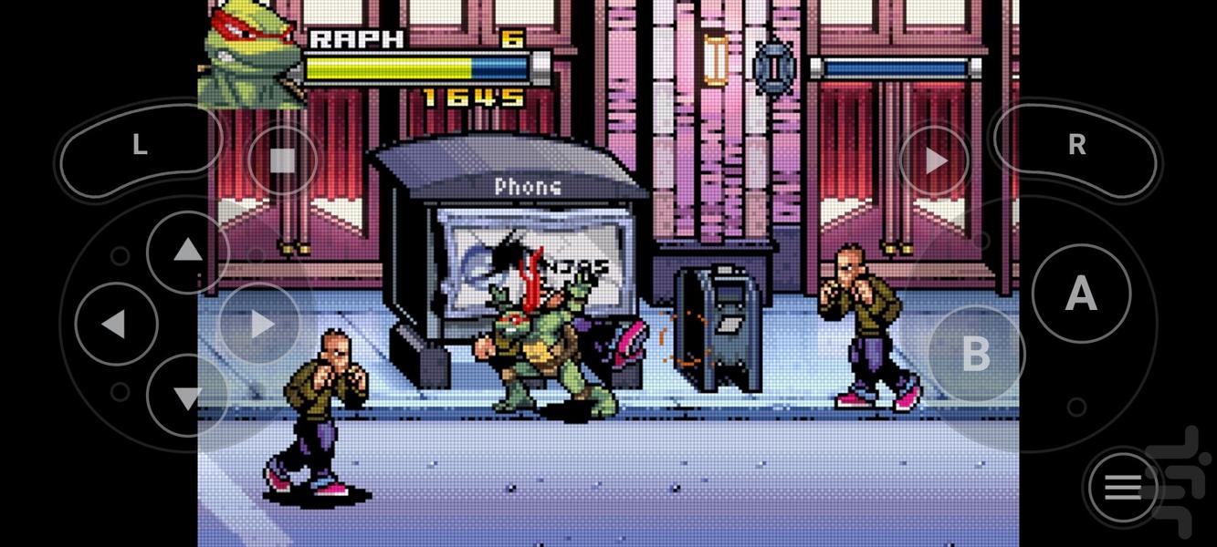 لاکپشت های نینجا ۲۰۰۷ فشرده - عکس بازی موبایلی اندروید