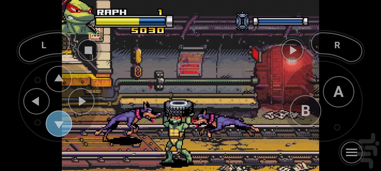 لاکپشت های نینجا ۲۰۰۷ فشرده - عکس بازی موبایلی اندروید