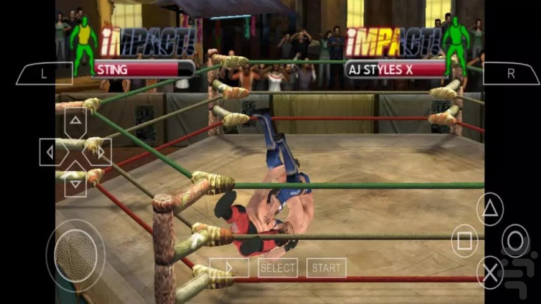 کشتی کج TNA کم حجم - Gameplay image of android game