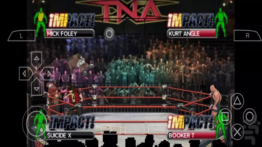 کشتی کج TNA کم حجم - Gameplay image of android game