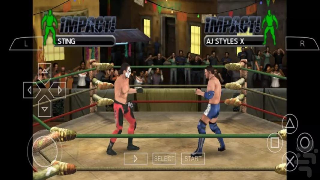 کشتی کج TNA کم حجم - Gameplay image of android game