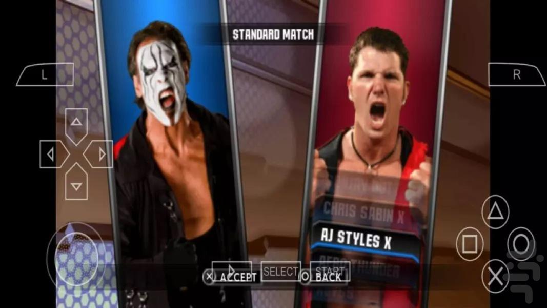 کشتی کج TNA کم حجم - Gameplay image of android game