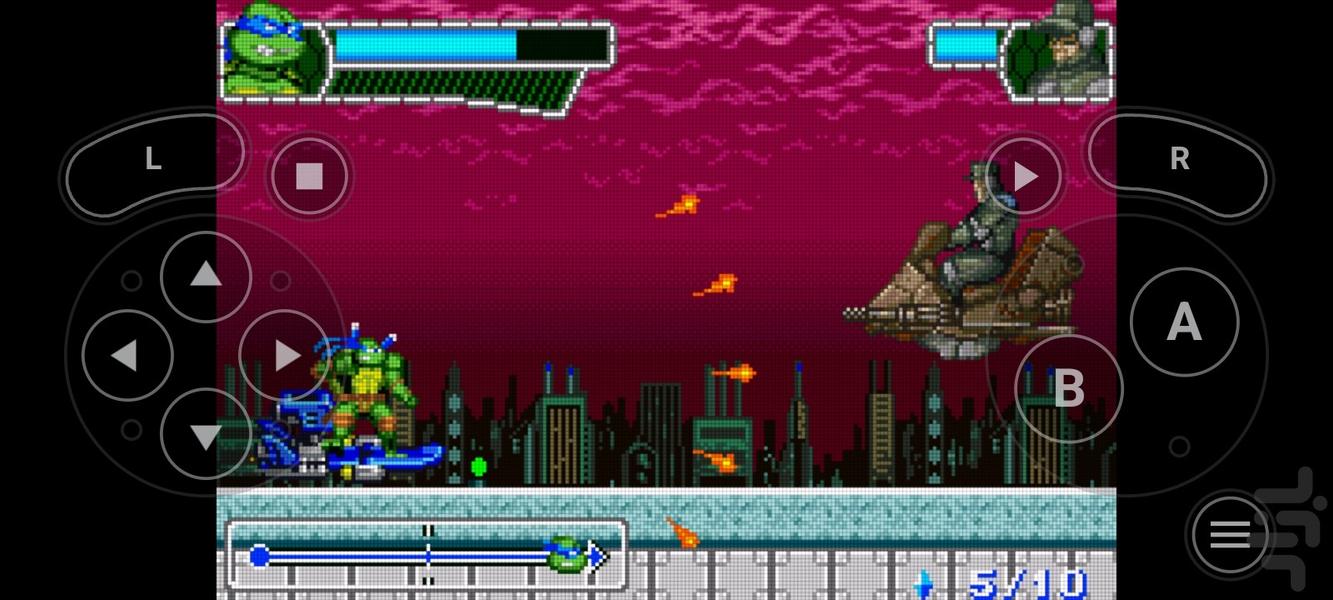 لاکپشت های نینجا ۲ نکسوس - عکس بازی موبایلی اندروید