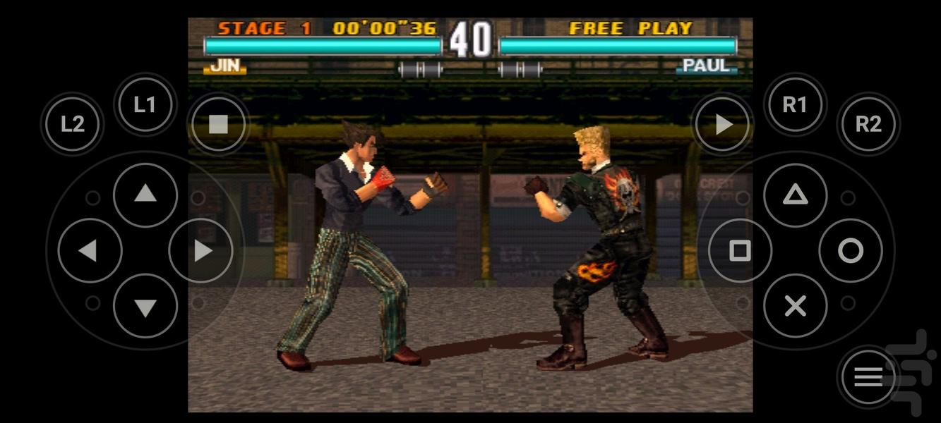 تیکن 3 کامل - Gameplay image of android game