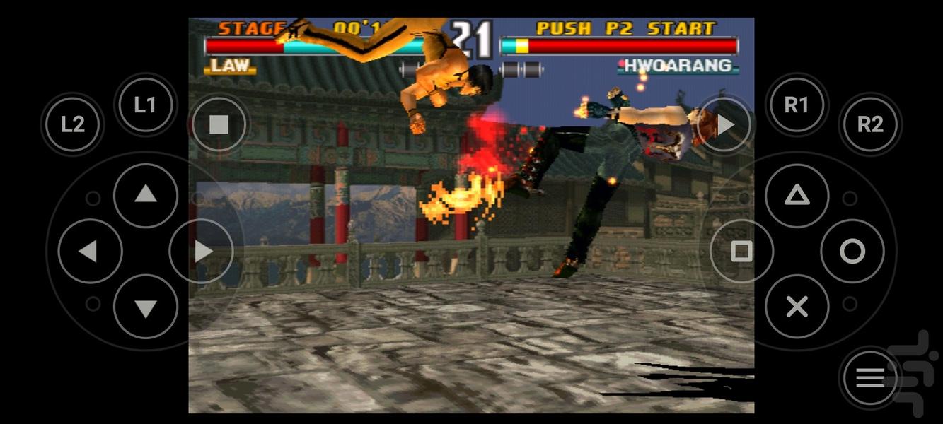 تیکن 3 کامل - Gameplay image of android game