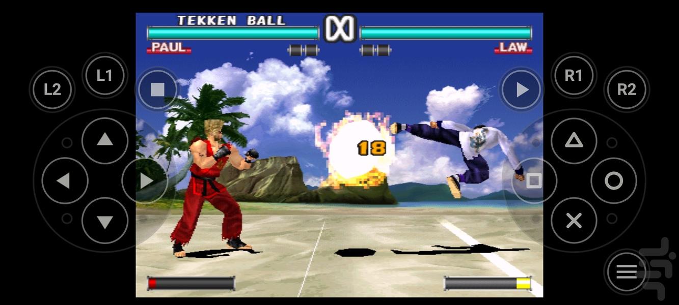 تیکن 3 کامل - Gameplay image of android game