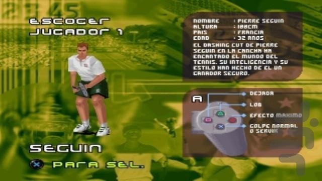 تنیس پلی 1 - Gameplay image of android game