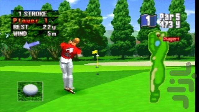 گلف پلی ۱ - عکس بازی موبایلی اندروید