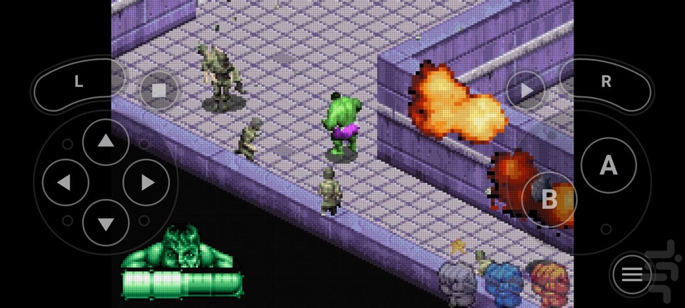 هالک شگفت انگیز فشرده - عکس بازی موبایلی اندروید