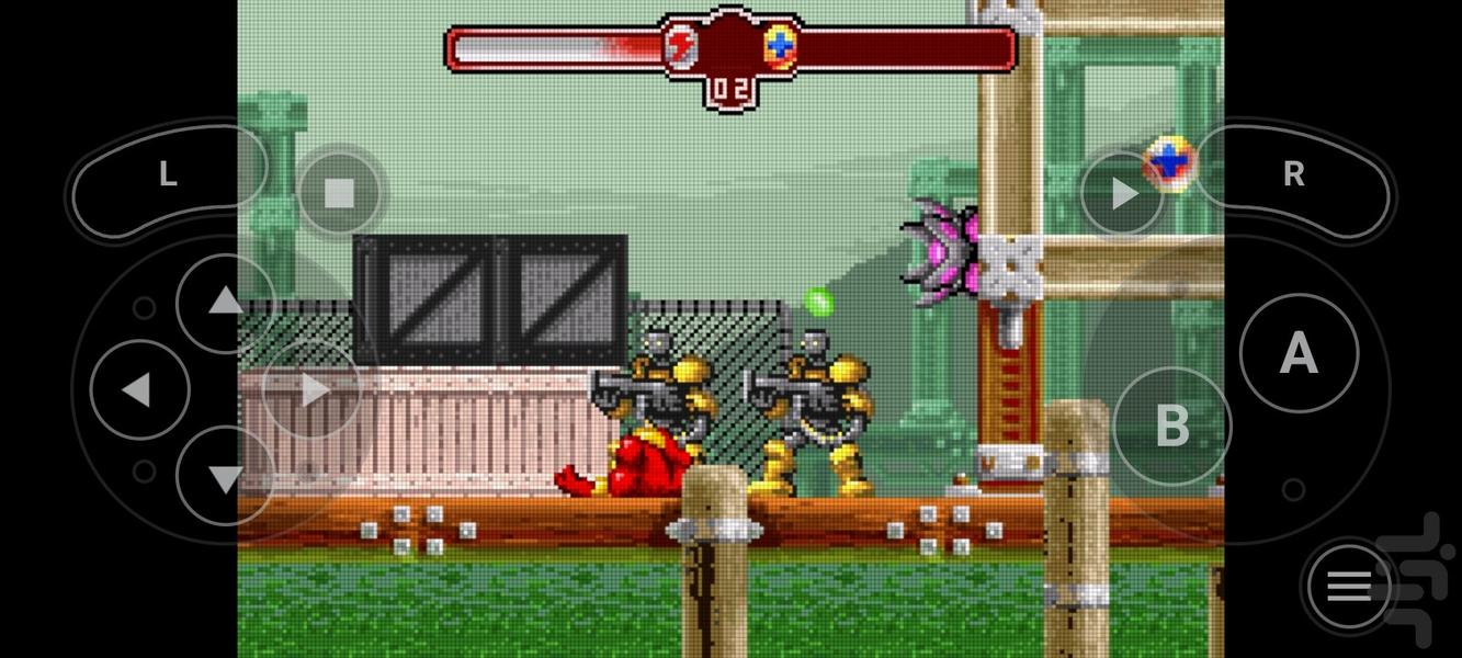 مرد آهنی شگفت انگیز - Gameplay image of android game