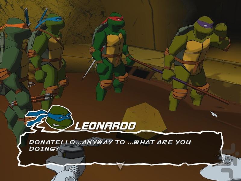 لاک پشت های نینجا ۱ - عکس بازی موبایلی اندروید