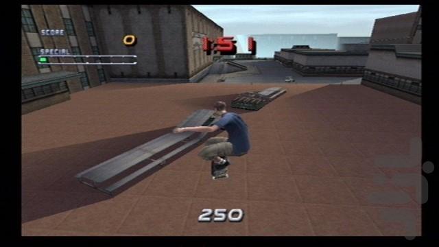 اسکیت 2 پلی 1 - Gameplay image of android game