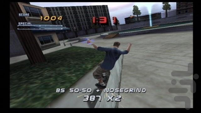 اسکیت 2 پلی 1 - Gameplay image of android game