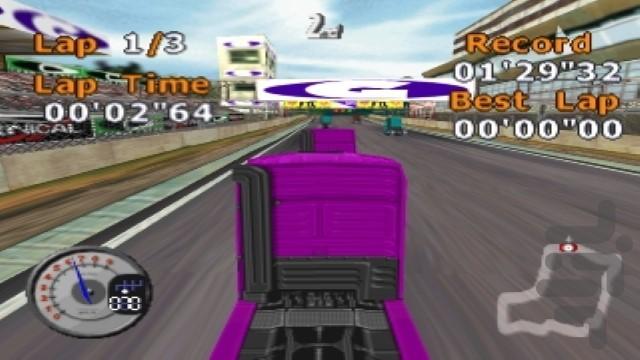 مسابقه کامیون - عکس بازی موبایلی اندروید