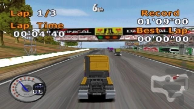 مسابقه کامیون - عکس بازی موبایلی اندروید