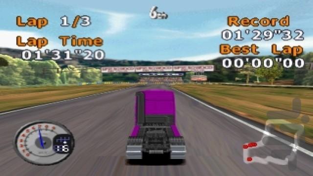 مسابقه کامیون - عکس بازی موبایلی اندروید