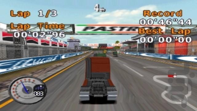 مسابقه کامیون - عکس بازی موبایلی اندروید