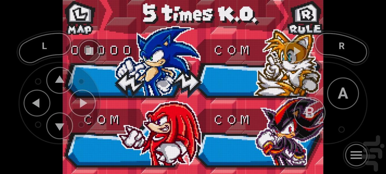 سونیک مجموعه - عکس بازی موبایلی اندروید