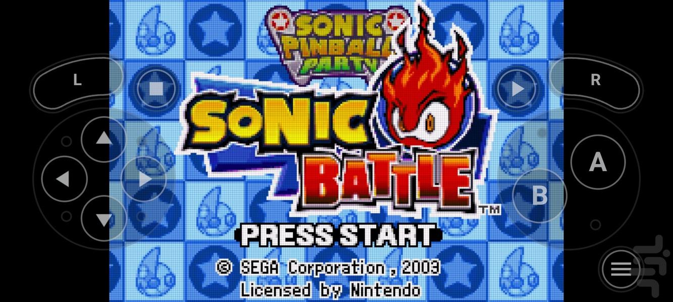 Sonic Battle Sonic Pinball - Gameplay image of android game