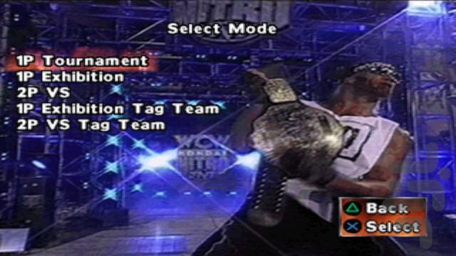 کشتی کج نیترو WCW - عکس بازی موبایلی اندروید