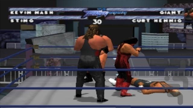 کشتی کج WCW - عکس بازی موبایلی اندروید