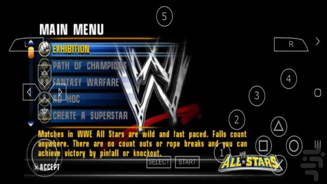 WWE All Stars - Gameplay image of android game