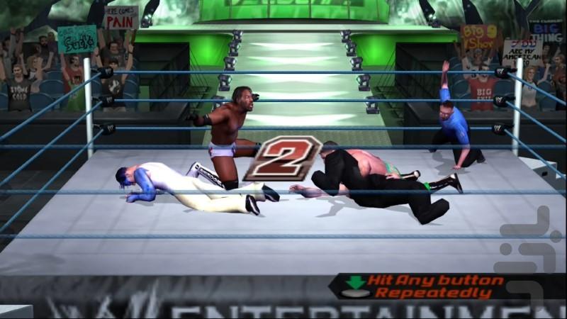 کشتی کج پلی استیشن 2 - Gameplay image of android game