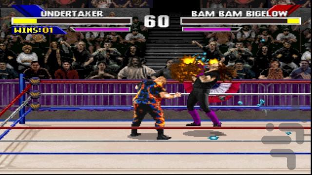 کشتی کج اندر تیکر - عکس بازی موبایلی اندروید