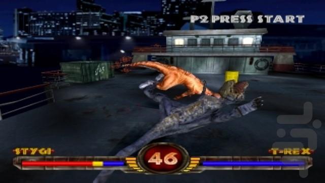 تیکن دایناسورها - Gameplay image of android game