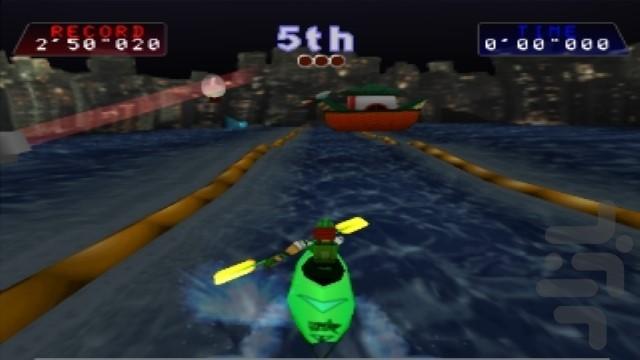 قایق سواری بی رحمانه - Gameplay image of android game