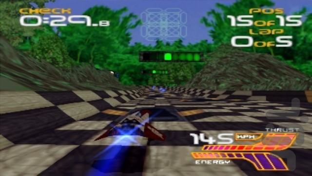 مسابقه ماشین فضایی ۲۰۹۷ - Gameplay image of android game