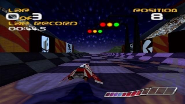 مسابقه ماشین فضایی - عکس بازی موبایلی اندروید